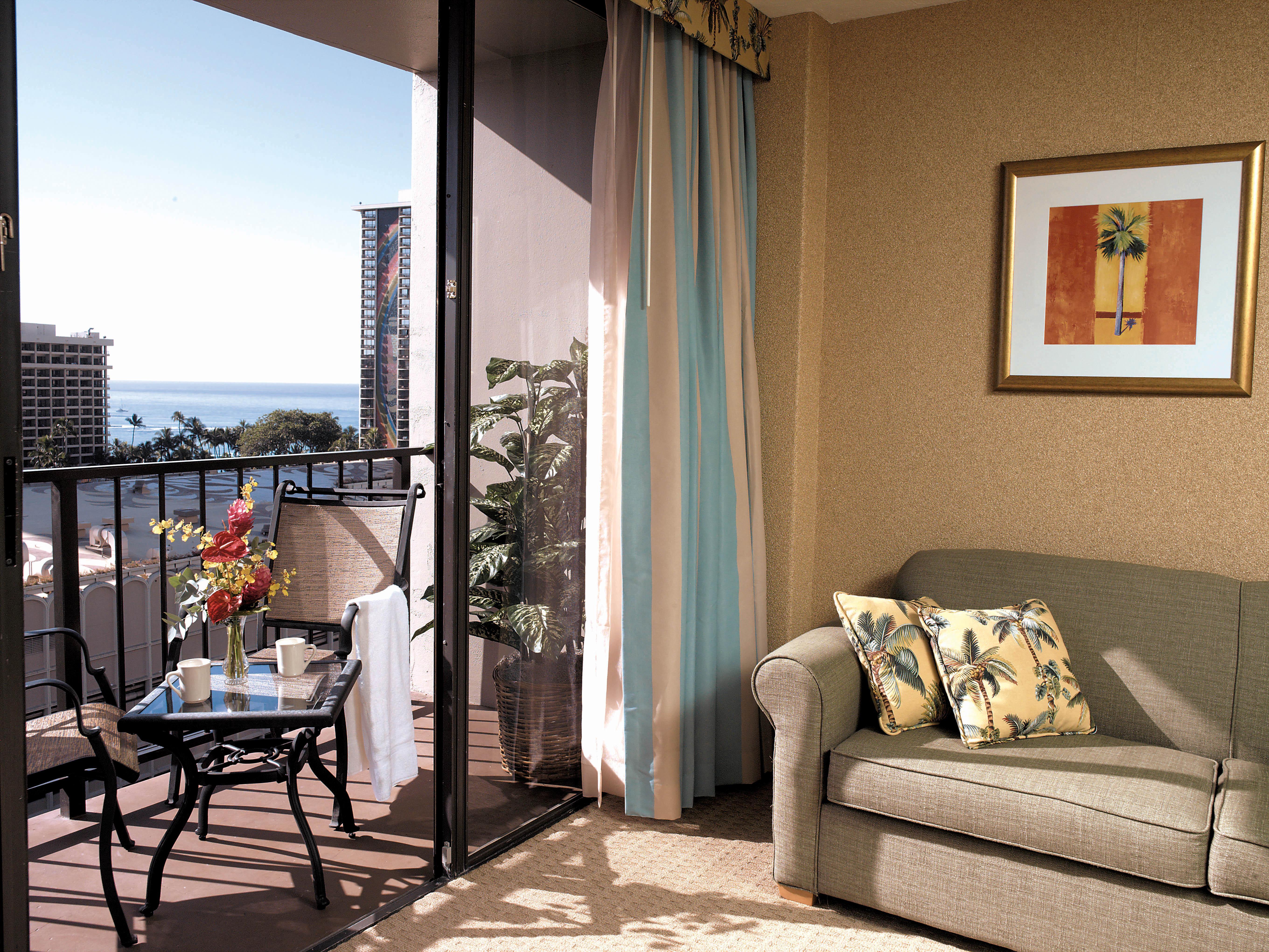 호놀룰루 아쿠아 팜스 와이키키 아파트 호텔 객실 사진